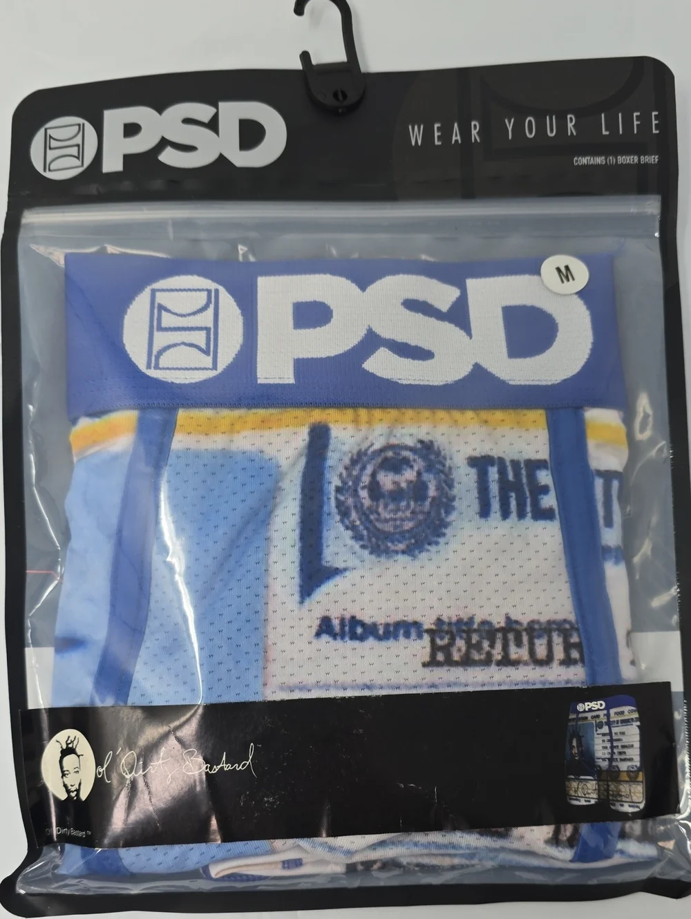PSD boxer briefs, ol dirty bastard I.D. Card